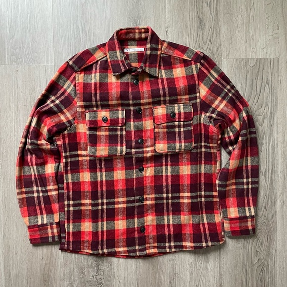 ZARA FLANNEL - Picture 1 of 4
